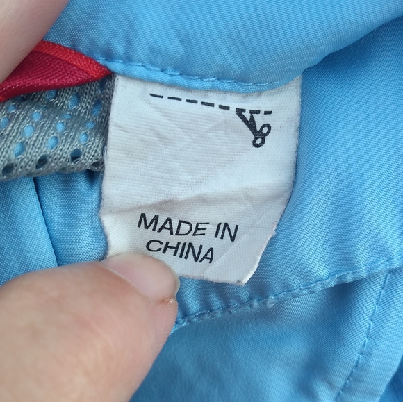 Ladies Blue Saucony Windbreaker Jacket, Size Small, Lightweight, Back Ve… - Picture 13 of 14